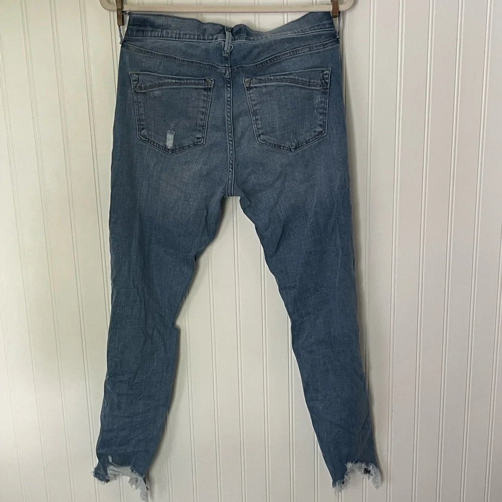 Express Mid Rise Legging Ripped - Picture 4 of 4